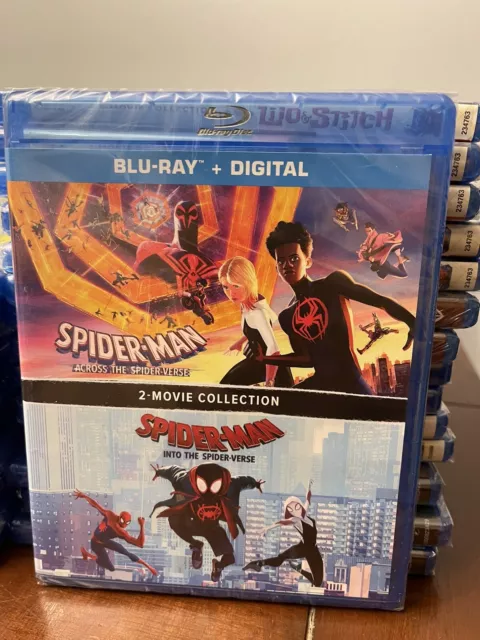 Spider-Man: Across the Spider-Verse/Into the Spider-Verse Blu-Ray BRAND NEW