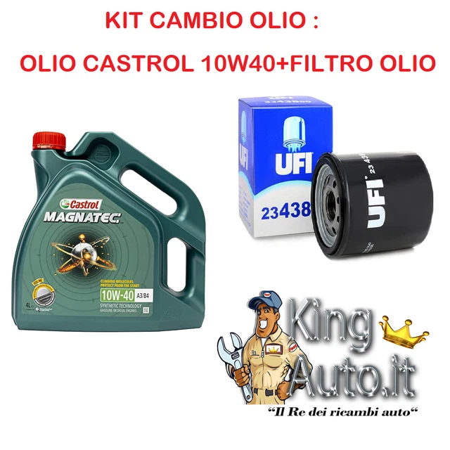 Kit Tagliando Yamaha XJ6 SP | 4 Olio Castrol 10W40 Power 1 + Filtro Olio - Foto 8