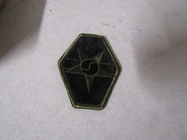 Us Rok Patch MILITARY PATCH SEW On Subdued Us Army Combined Field Rok Us- Korea From ...