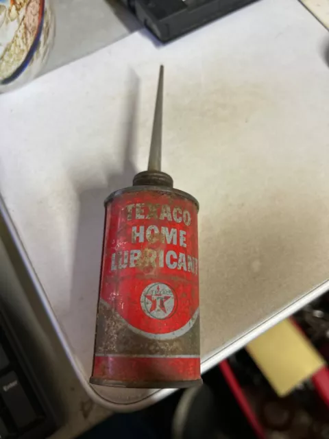 Vintage Texaco Home Lubricant Oil Can