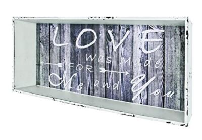 Nero 50 x 20 x 58 cm HAKU Möbel Scaffale da Parete Metallo 