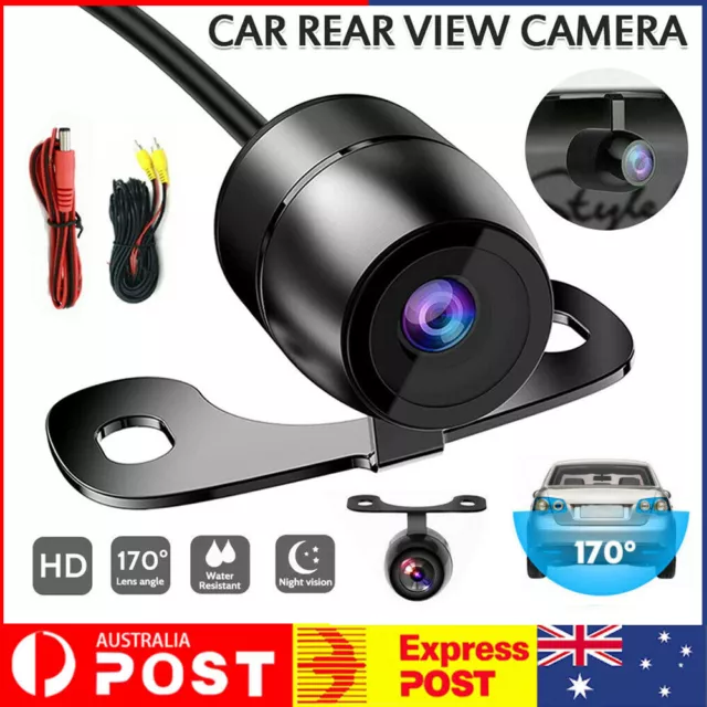 Waterproof 170° Reverse Car Rear View Backup Parking Camera IR Night Vision AU