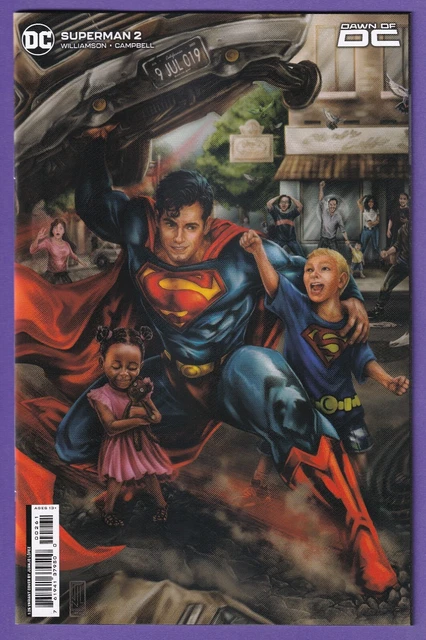 Superman #2 1:25 Lopez Variant Actual Scans!