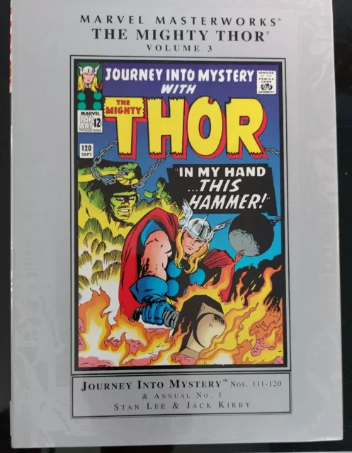 Marvel Masterworks: Mighty Thor - Volume 3 by Marvel Comics (Hardback, 2003)