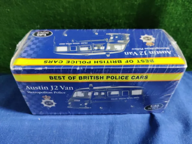 SEALED Atlas Editions Best Of British Police Austin J2 Van Metropolitan