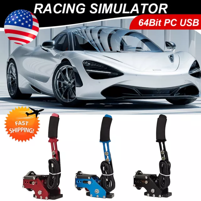 Racing Simulator Hydraulic Handbrake USB Race Sim Hand Brake For PC Game fun AU~