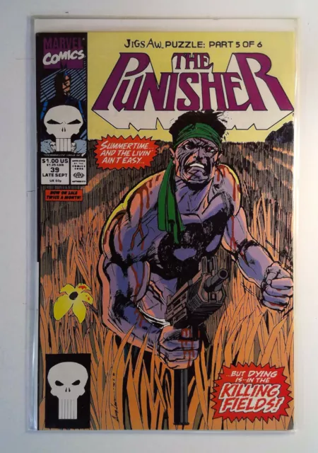 The Punisher #39 (1990) Marvel 9.0 VF/NM Comic Book