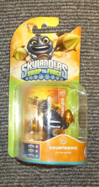 Nintendo Wii Skylander Countdown  brand new sealed figure Swap force