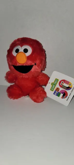 Sesame Street ELMO PLUSH 50th Anniversary 2019 Toy FACTORY Red Muppets Doll (B4)