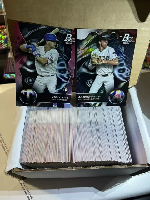 2023 Bowman Platinum Baseball Complete Base Set (200 Cards)