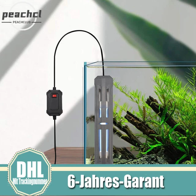 Lampada di sterilizzazione UV LED acquario sterilizzatore lampada chiarificatore acqua immersione 7W
