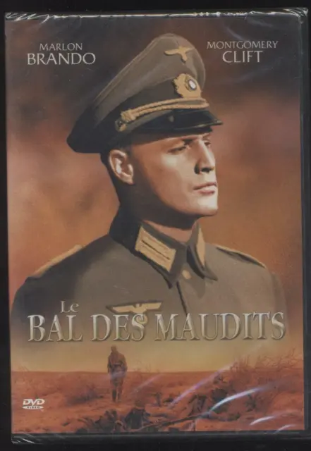 NEUF DVD LE BAL DES MAUDITS 1958 MARLON BRANDO MONTGOMMERY CLIFT drame guerre