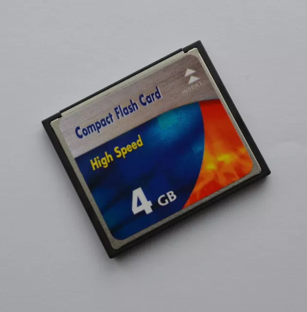 4 GB CF Compact Flash Speicherkarte Erweiterung für PCMCIA mit CF Slot