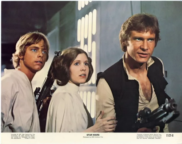 Star Wars Movie Lobby Card reprint photo 2 sizes to pick from