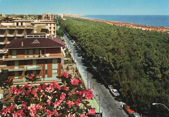 Cartolina 1978 Italia Ravenna Pinarella Di Cervia Lungomare  Italy Postcard
