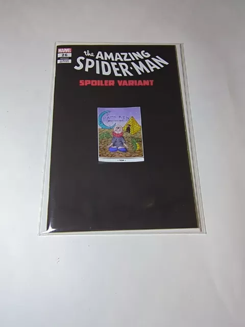 Amazing Spider-Man #26 Marvel Comics 2023 Frank Spoiler Variant