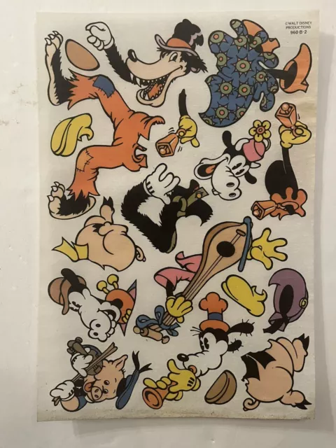 Rub n' Play Colorforms Mickey Mouse Magic Transfers Walt Disney