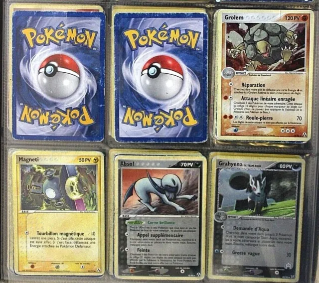 Lot cartes Pokémon EX Créateurs de Légendes