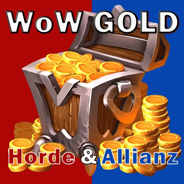 WoW DRAGONFLIGHT GOLD ⭐️alle DE-Server Horde & Allianz⭐️