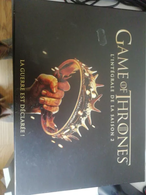 Game of thrones intégrale saison 2 collector  dvd+ livre