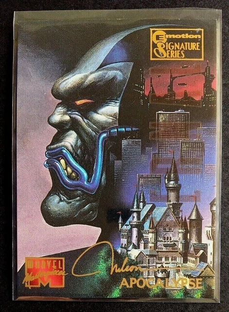 1995 Marvel Masterpieces Emotion Signature Series Gold Foil Singles You Pick NM!