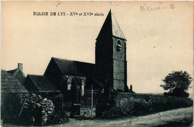 CPA AK Église de LYS - XV et XVI siecle (456868)