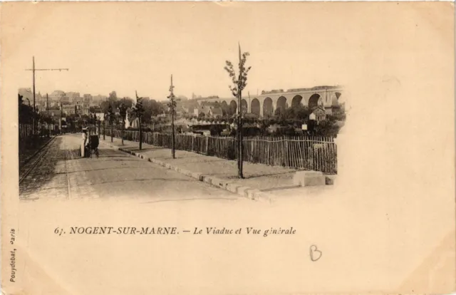 CPA AK NOGENT-sur-MARNE - The Viaduct and General View (659376)