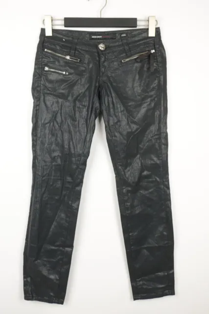 MISS SIXTY 60 Collection Style RADIO Glossy Straight Slim Fit Jeans Sz 27 / W29