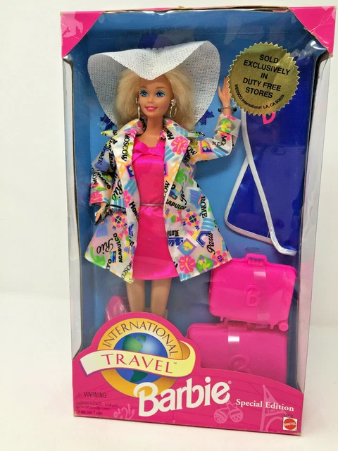 BARBIE 1994 INTERNATIONAL Travel Doll No 13912 Special Edition NIB $19.95 - PicClick