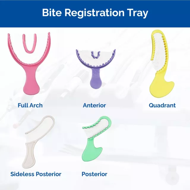 1 bag Jmu Dental Bite Registration Trays Impression Trays Mold