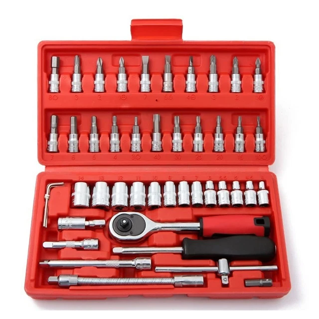 HASKYY® – Lot De 21 Clés à Douille Multidents Avec Profil 12 Et 6 Pans 8 36 Mm Xzn Torx