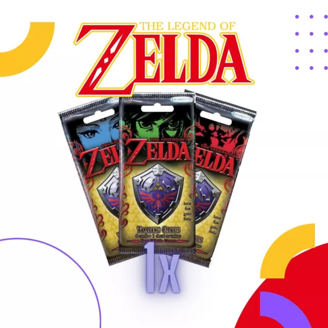 The Legend Of Zelda Trading Cards Enterplay Nintendo 2016 Booster Pack 1x , ENG