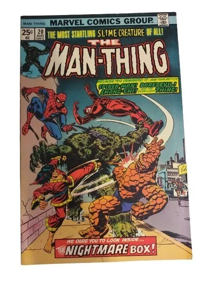 Marvel The Man-Thing Comic Book Issue #20 1975
