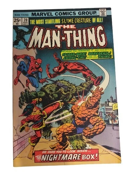 Marvel The Man-Thing Comic Book Issue #20 1975