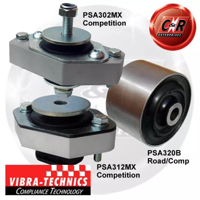 Kit completo de carrera Citroen Saxo VTR / VTS TU (arbusto de par de 65 mm) Vibra Technics