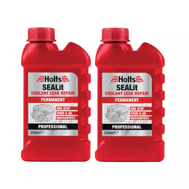 Holts - Sealit Liquide de Refroidissement Fuite Réparation - Permanent - Tête D
