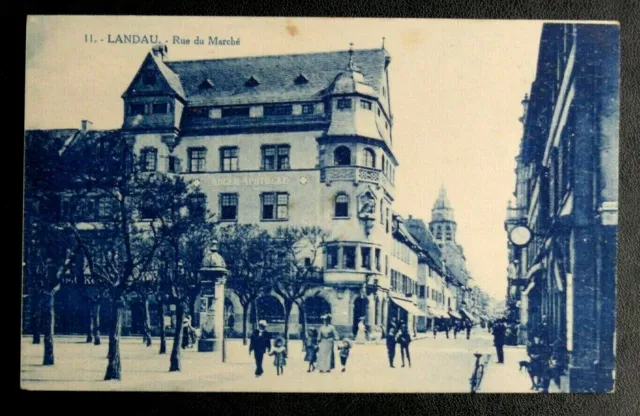Cpa Germany: Landau - Rue Du March - La Chicoree D.v. Coffee Bonus Bayon