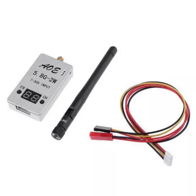 TS933 2W 5.8G FPV VTX 2000mW 48CH 5V 7-30V Input Case FPV Transmitter for3068