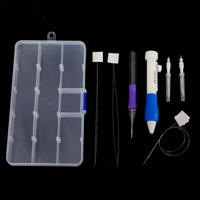 Embroidery Carpet Knit Punch Needle Kit Needlework Stitching Set Sewing To;''