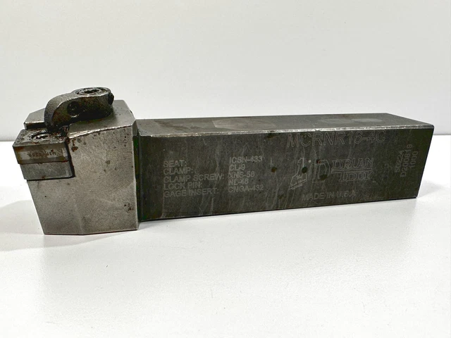 DORIAN MCRNR 16-4C Used Lathe Tool Holder 1" Shank 1pc