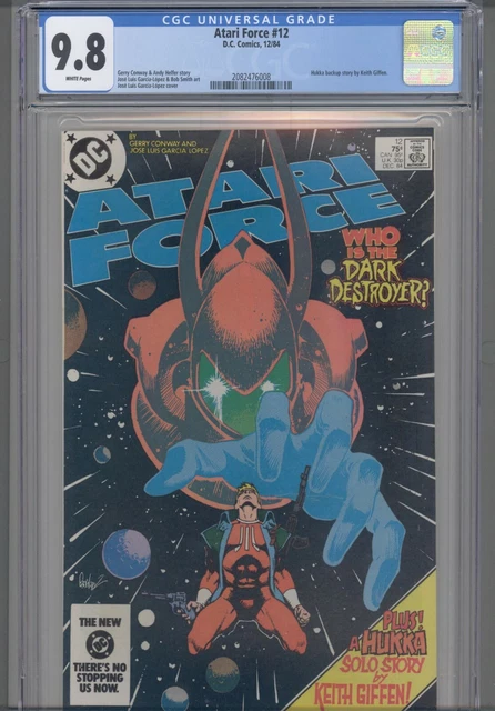 Atari Force #12 1984 CGC 9.8 Gerry Conway story Hukka Back-up Story: Price Drop!