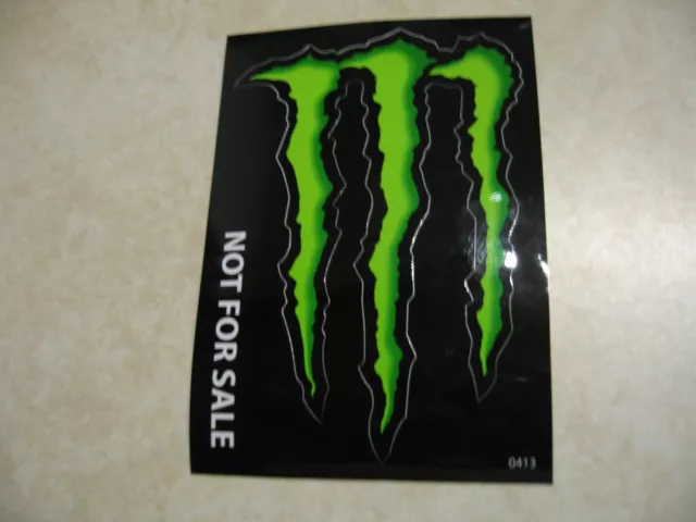 3X 4 Inch Monster Energy Sticker Decal