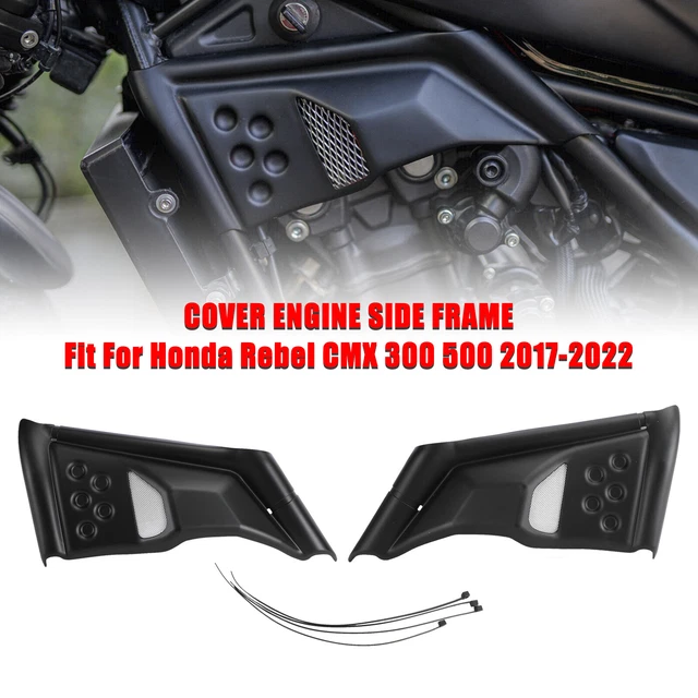 Allargatore Cavalletto Laterale OXLLONE In Alluminio CNC Per Honda Rebel 300 E 500, CMX300 CMX500, 2017-2023, Nero - 3