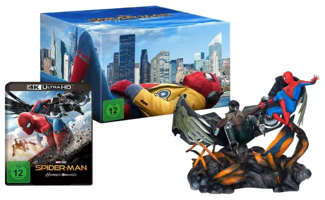 NEU Spider-Man Homecoming deutsch 4K UHD Blu-ray Spiderman vs Vulture Figur