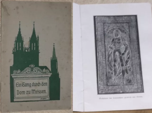 Meißen ~1930: Ein Gang durch den Dom zu Meissen
