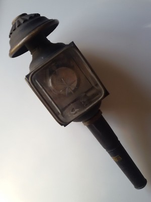 Bertoni Olimpio Bertoni Milano Antica Lanterna Fanale Lume per Carrozza 1800/1900 