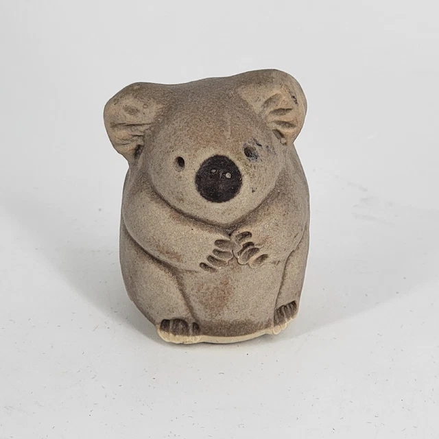 Vintage Billabong Australia Koala Pottery Ceramic Figurine 2” Marked