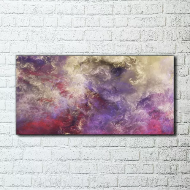 Canvas Wandbild Leinwand Bilder 100x50 Abstrakte surreale Wolken