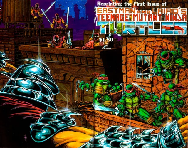 TMNT ORIGINAL Comic Book SERIES 1984-2008 ON SD CARD OR DISC