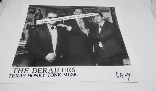 The Derailers Band Austin Texas Honky Tonk Music 8x10 Promotional Photograph